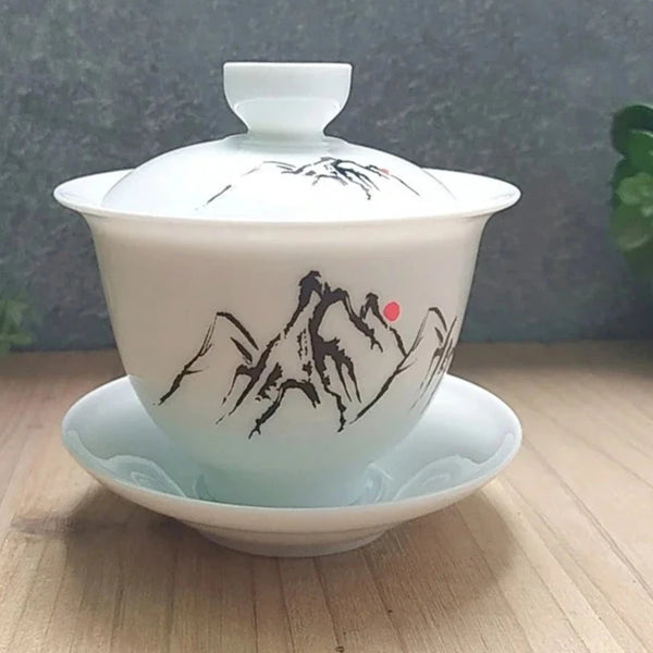 Gaiwan Ceramic Tea Tureen-ToShay.org