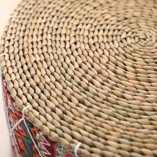 Rattan Foot Stool-ToShay.org