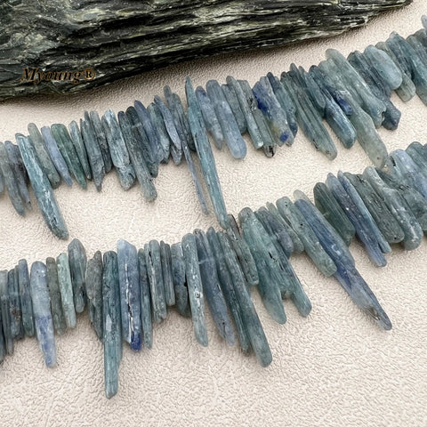 Blue Kyanite Rough Chip Beads-ToShay.org