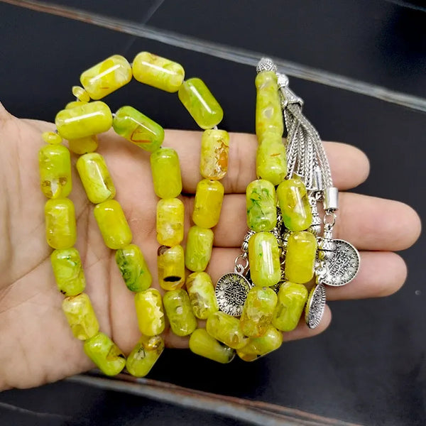 Yellow Prayer Beads-ToShay.org