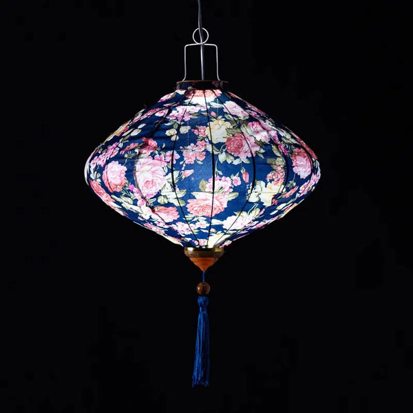 Flower Print Lantern-ToShay.org