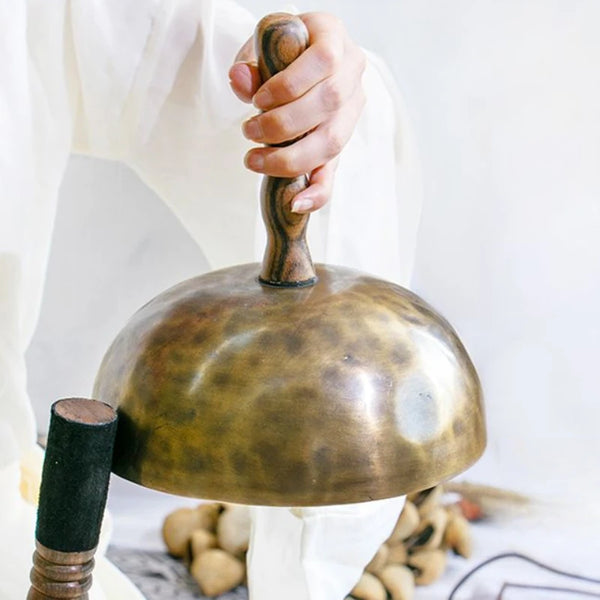 Tibetan Handle Singing Bowls-ToShay.org