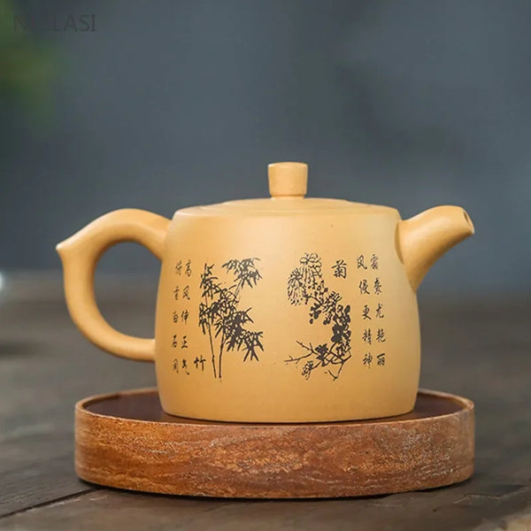 Yellow Clay Tea Pot-ToShay.org