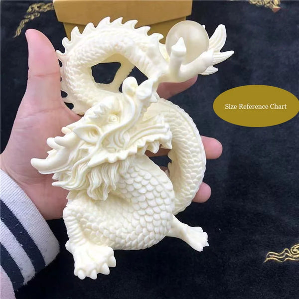 White Dragon Statue-ToShay.org