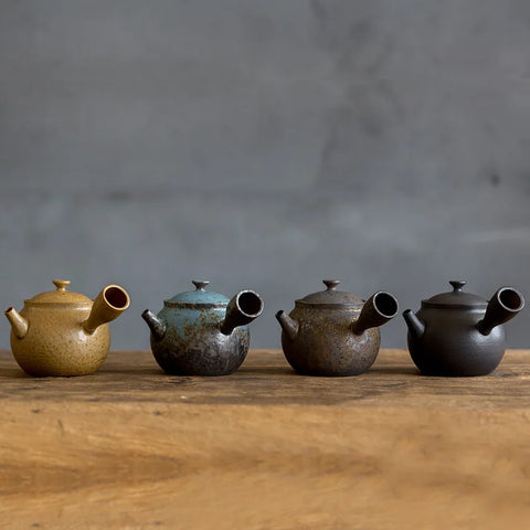 Kiln Iron Glaze Teapots-ToShay.org