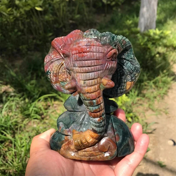 Mixed Ocean Jasper Elephant-ToShay.org