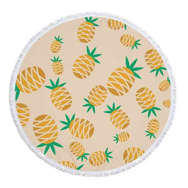 Pineapple Beach Mat-ToShay.org