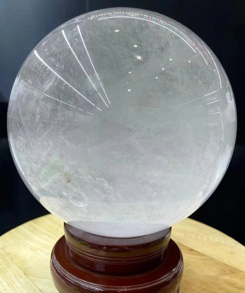 White Quartz Crystal Ball-ToShay.org