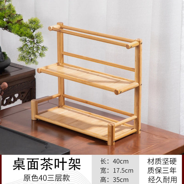 Bamboo Display Shelf-ToShay.org