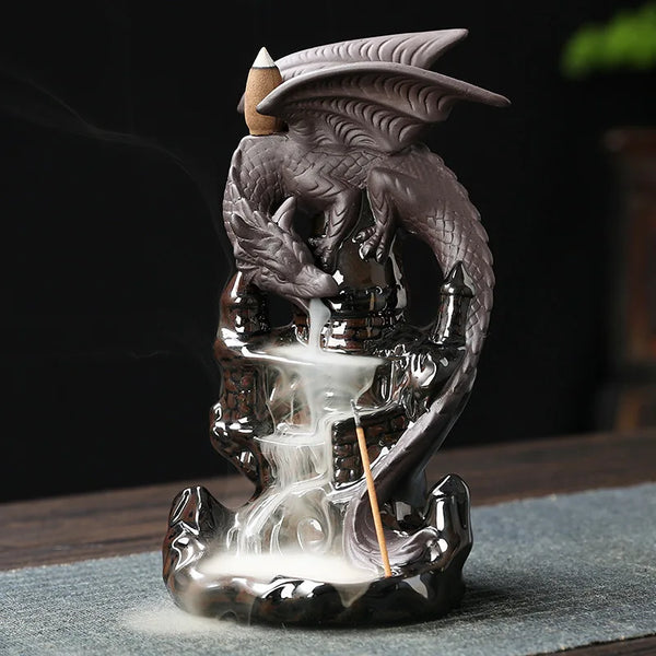 Dragon Waterfall Incense Holder-ToShay.org