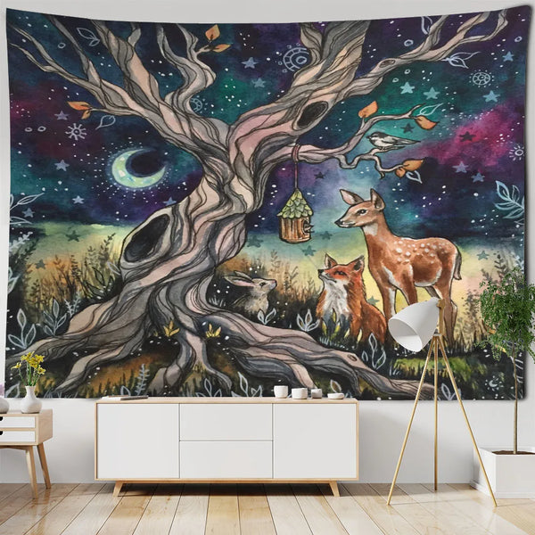 Garden Bird Art Tapestry-ToShay.org