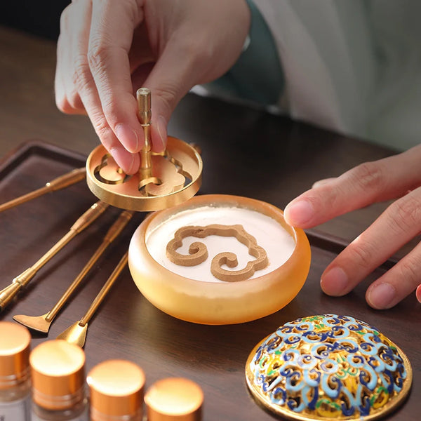 Copper Incense Burner Set-ToShay.org