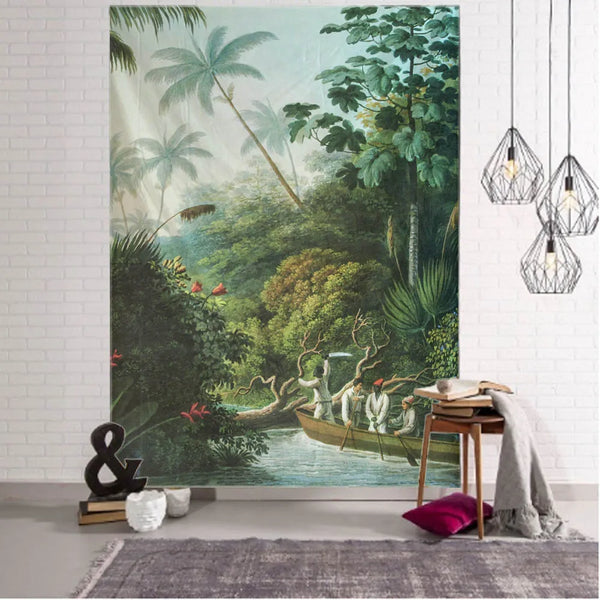 Tropical Rain Forest Tapestry-ToShay.org