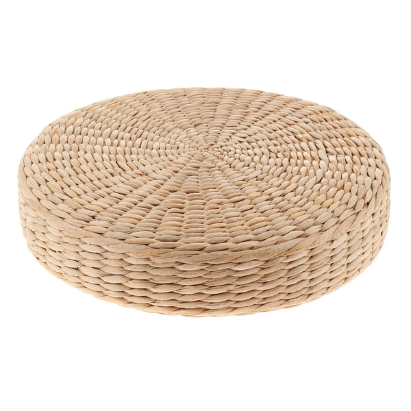 Straw Floor Pouf-ToShay.org