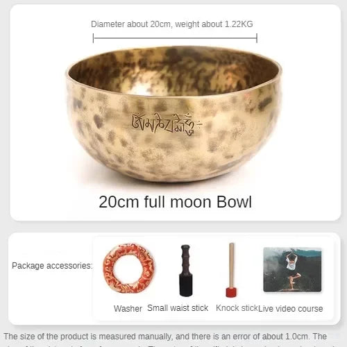 Nepalese Copper Singing Bowl-ToShay.org