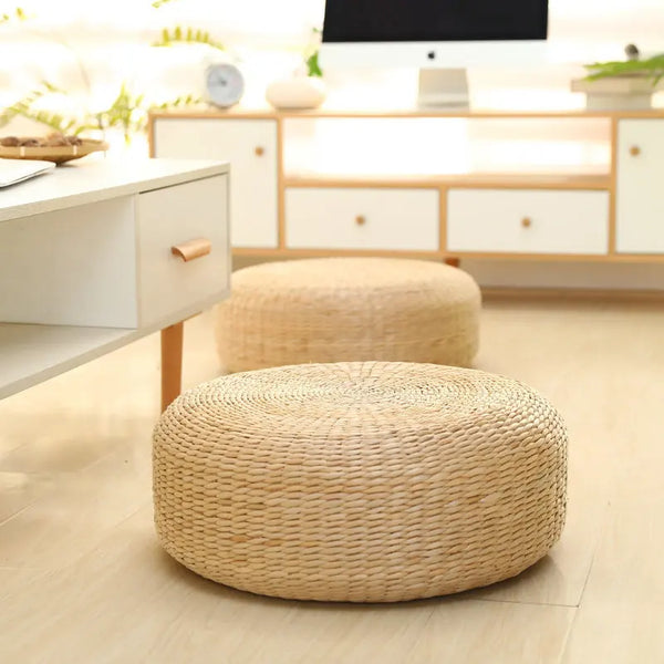 Rattan Floor Cushion-ToShay.org