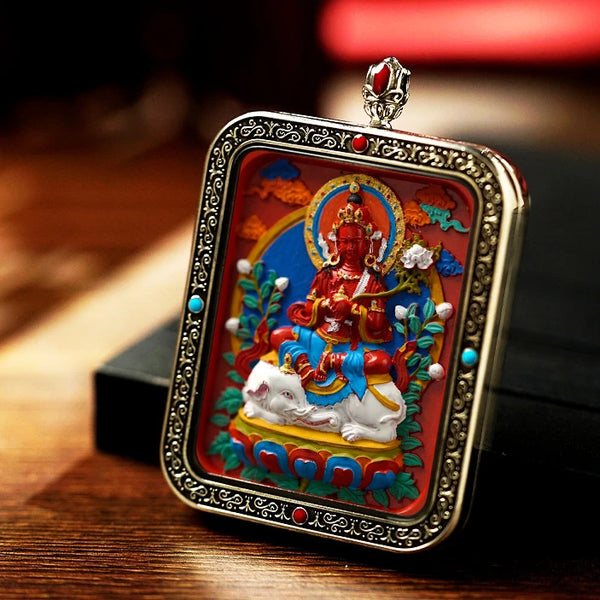 Thangka Painting Box Pendant-ToShay.org