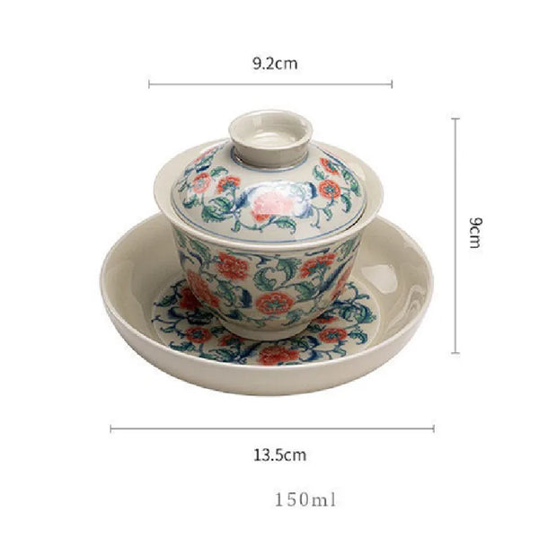 Gaiwan Ceramic Tea Tureen-ToShay.org