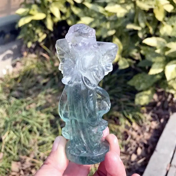 Green Fluorite Angel-ToShay.org