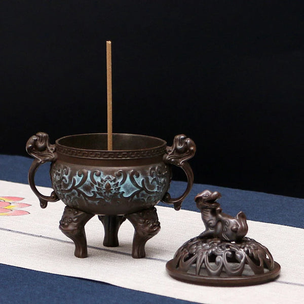 Foo Dragon Incense Burner-ToShay.org