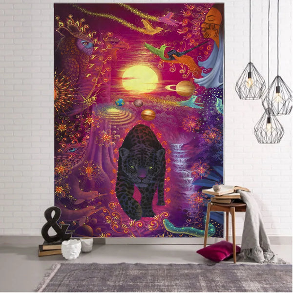 Psychedelic Art Tapestry-ToShay.org