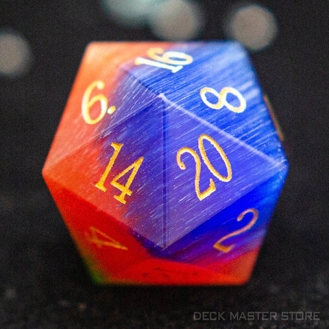 Mixed Crystal Platonic Solid Dice-ToShay.org