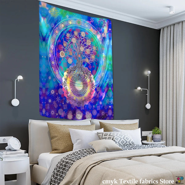 Psychedelic Eye Tapestry-ToShay.org