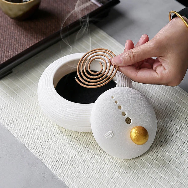 Ceramic Bowl Incense Burner-ToShay.org