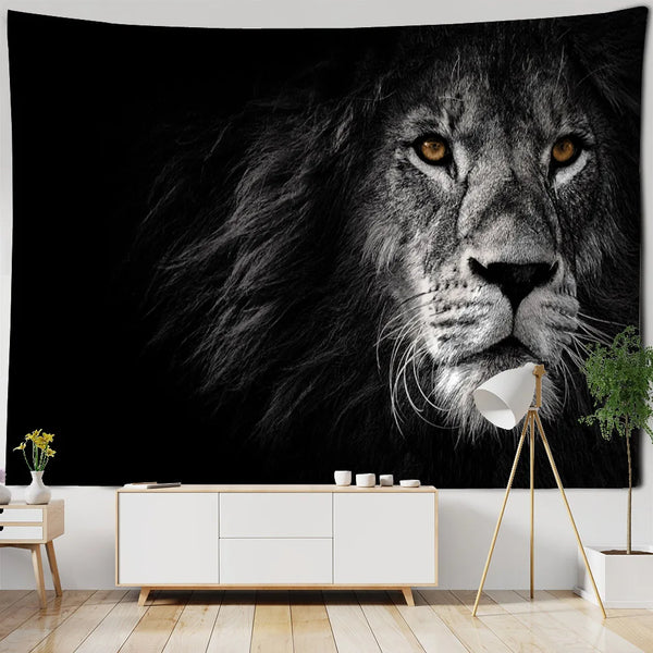 Lion Art Tapestry-ToShay.org