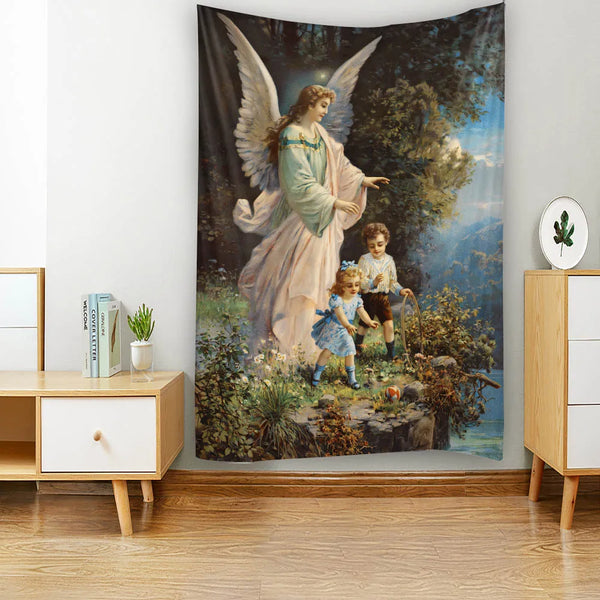 Fantasy Angel Art Tapestry-ToShay.org