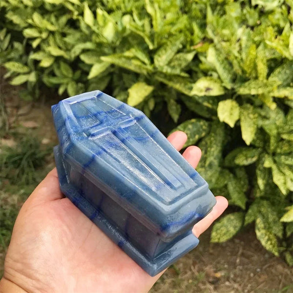 Blue Aventurine Coffin-ToShay.org