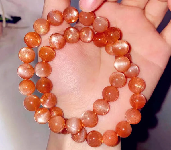 Orange Sunstone Bracelet-ToShay.org