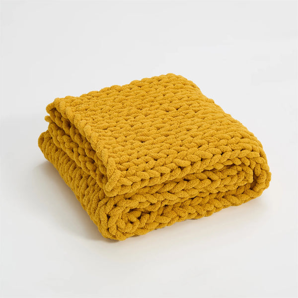 Knitted Throw Blanket-ToShay.org