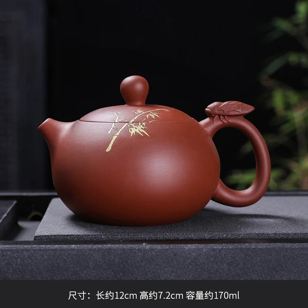 Yixing Clay Script Teapot-ToShay.org
