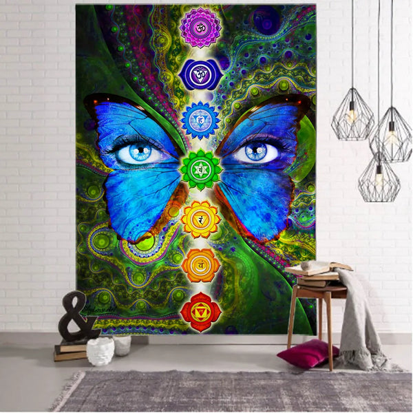 Psychedelic Art Tapestry-ToShay.org