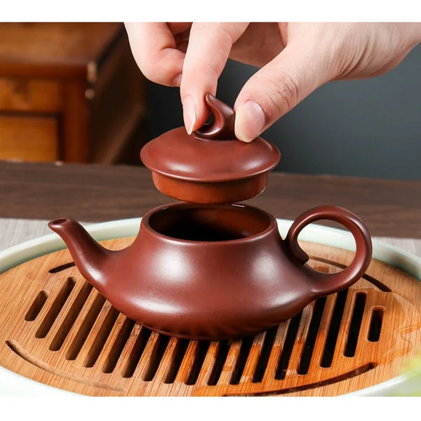Yixing Clay Dragon Egg Teapot-ToShay.org