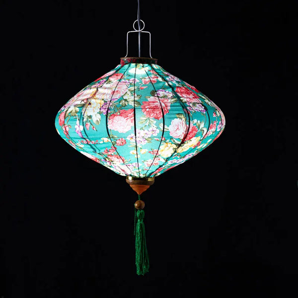 Flower Print Lantern-ToShay.org