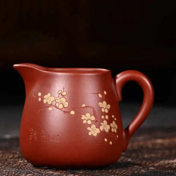 Yixing Painted Clay Jug-ToShay.org