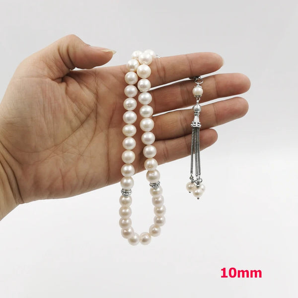 White Pearl Prayer Beads-ToShay.org