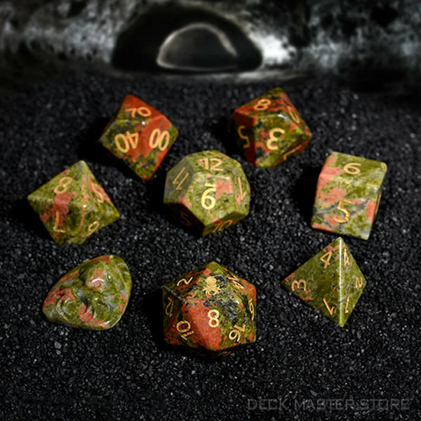 Crystal Platonic Solid Dice-ToShay.org