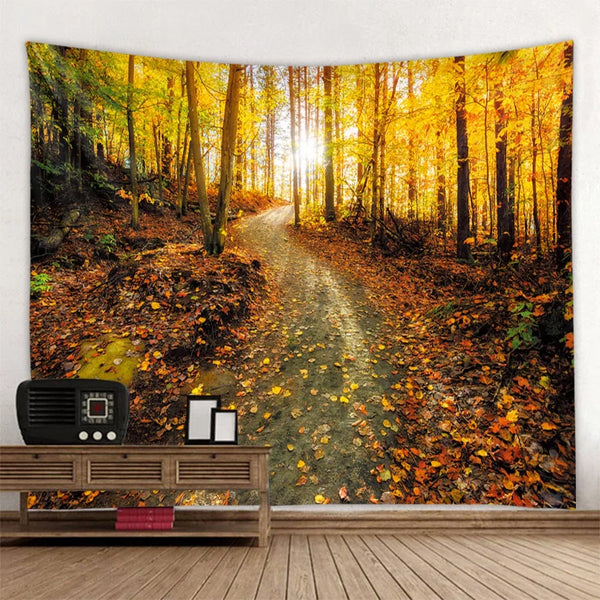 Forest Waterfall Tapestry-ToShay.org