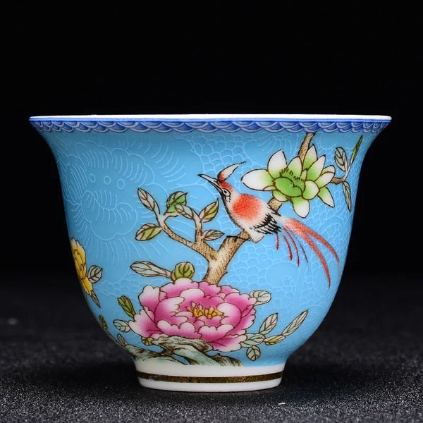 Glazed Porcelain Tea Cup-ToShay.org