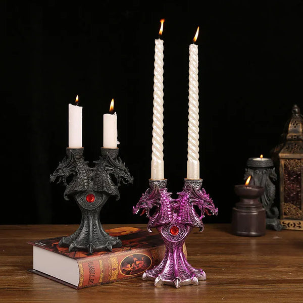 Dragon Statue Candle Holder-ToShay.org