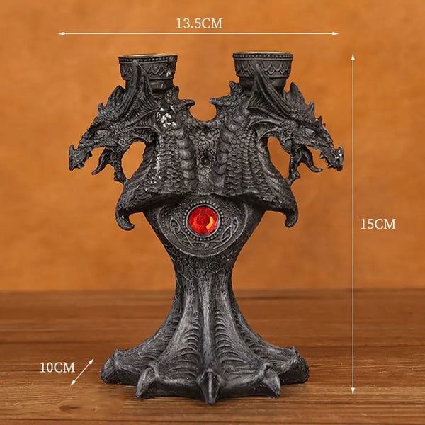 Dragon Statue Candle Holder-ToShay.org