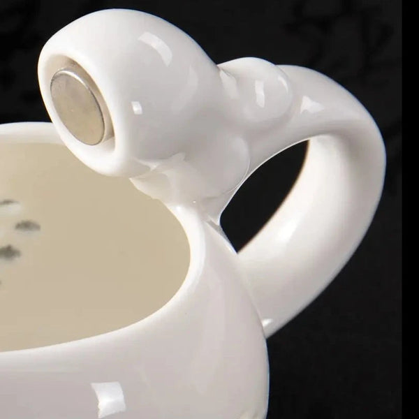 White Porcelain Tea Set-ToShay.org