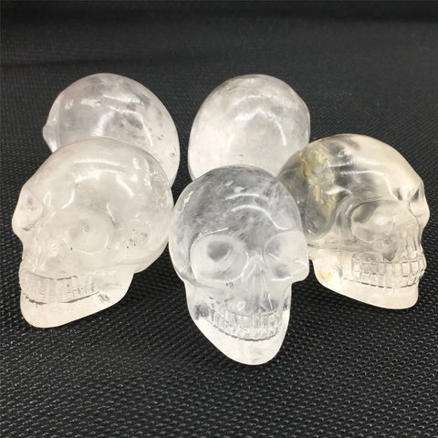 Clear Quartz Crystal Skull-ToShay.org