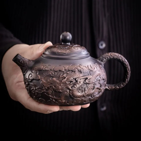 Dragon Clay Teapot-ToShay.org