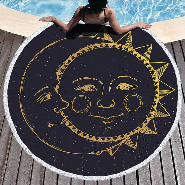 Sun Moon Beach Mat-ToShay.org