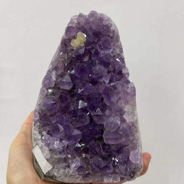 Purple Amethyst Crystal Cluster-ToShay.org