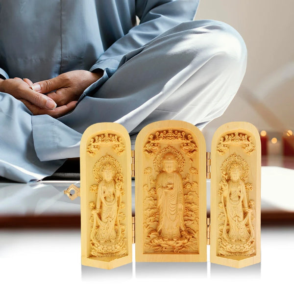 Wood Buddha Box-ToShay.org